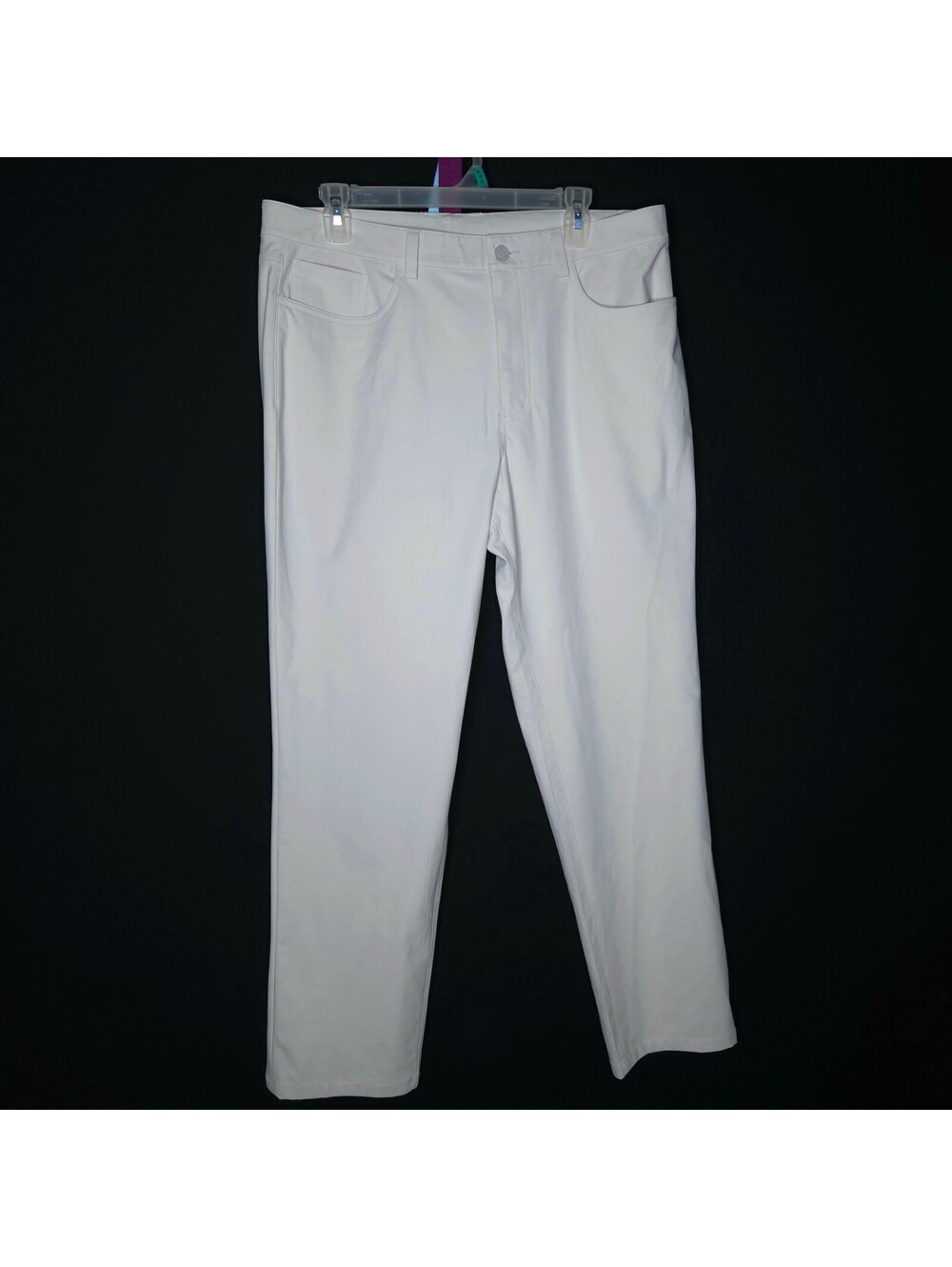 G/Fore Pants Mens Tan Five Pocket Stretch Golf Activewear Chino Sz 35 x 32